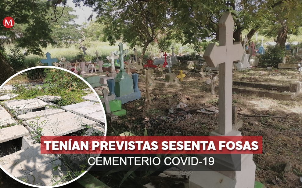 Cementerio covid-19 en Tampico (Leticia Gutiérrez / Especial)