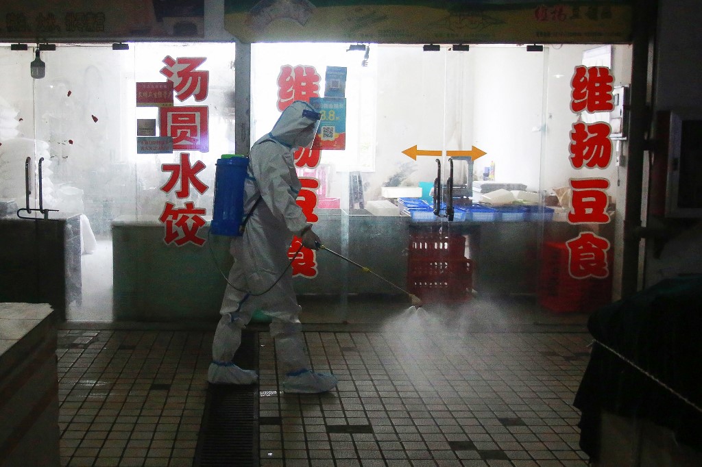 En China se dio el primer brote del covid-19 a nivel mundial en diciembre de 2019. (AFP)
