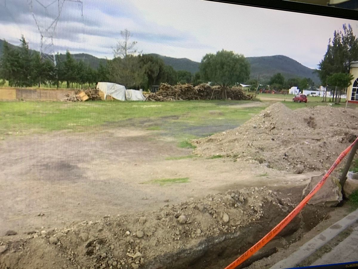 Cuartel de la Guardia Nacional en deportivo de Tepetlaoxtoc. (Especial)