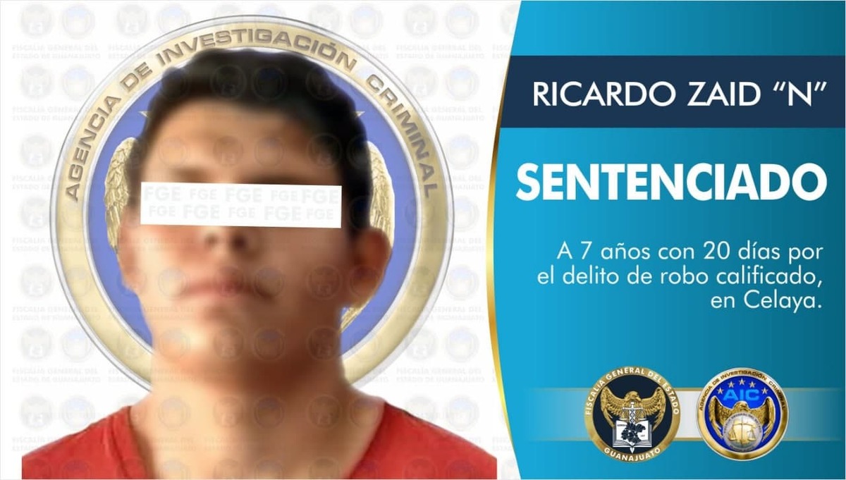Fue sentenciado a 7 años de prisión.