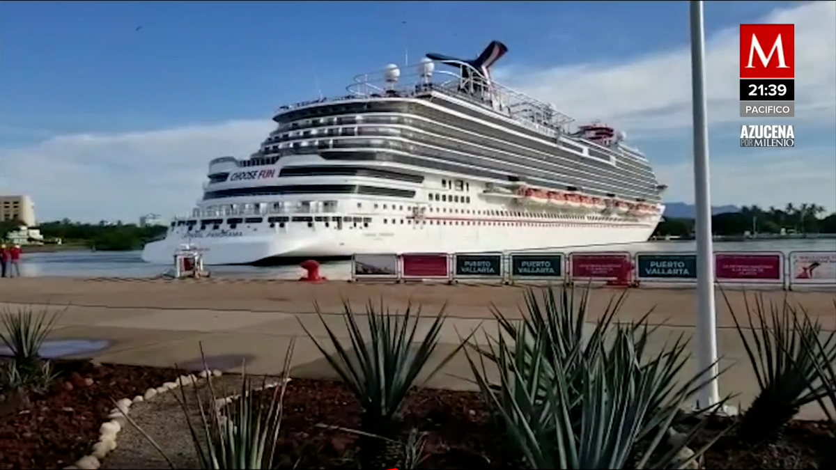 Arriba a Jalisco el primer crucero del año con más de 2 mil pasajeros