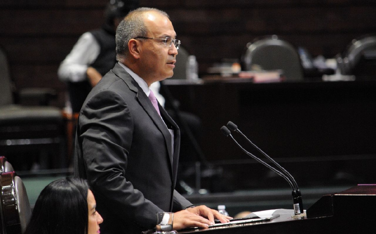 Carlos Alberto Treviño Media,  ex director de Pemex, en una comparecencia. (Cuartoscuro)