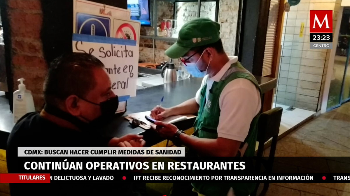 En CdMx, Invea realiza visitas de inspección en restaurantes