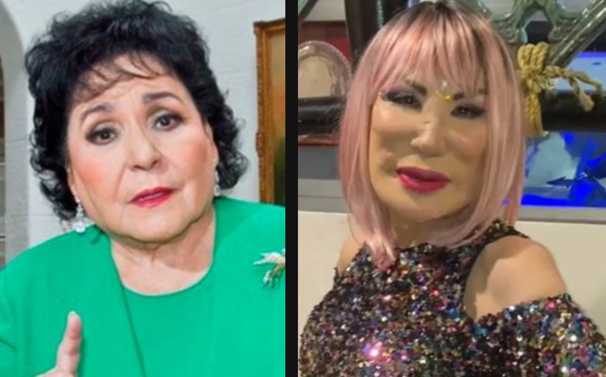 ¿No le cree? Esto opina Carmen Salinas de su rival Lyn May. (Especial)
