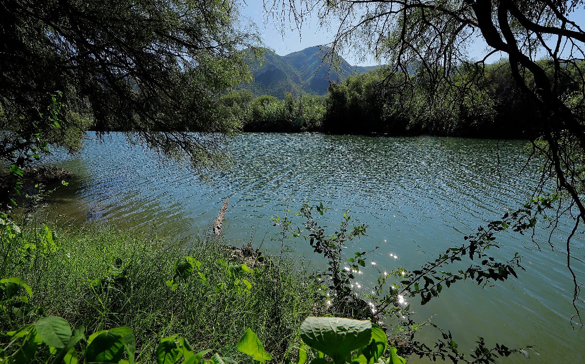 Ejido Santa Anita, lugar don se pretende construir la presa derivadora. (Manuel Guadarrama)