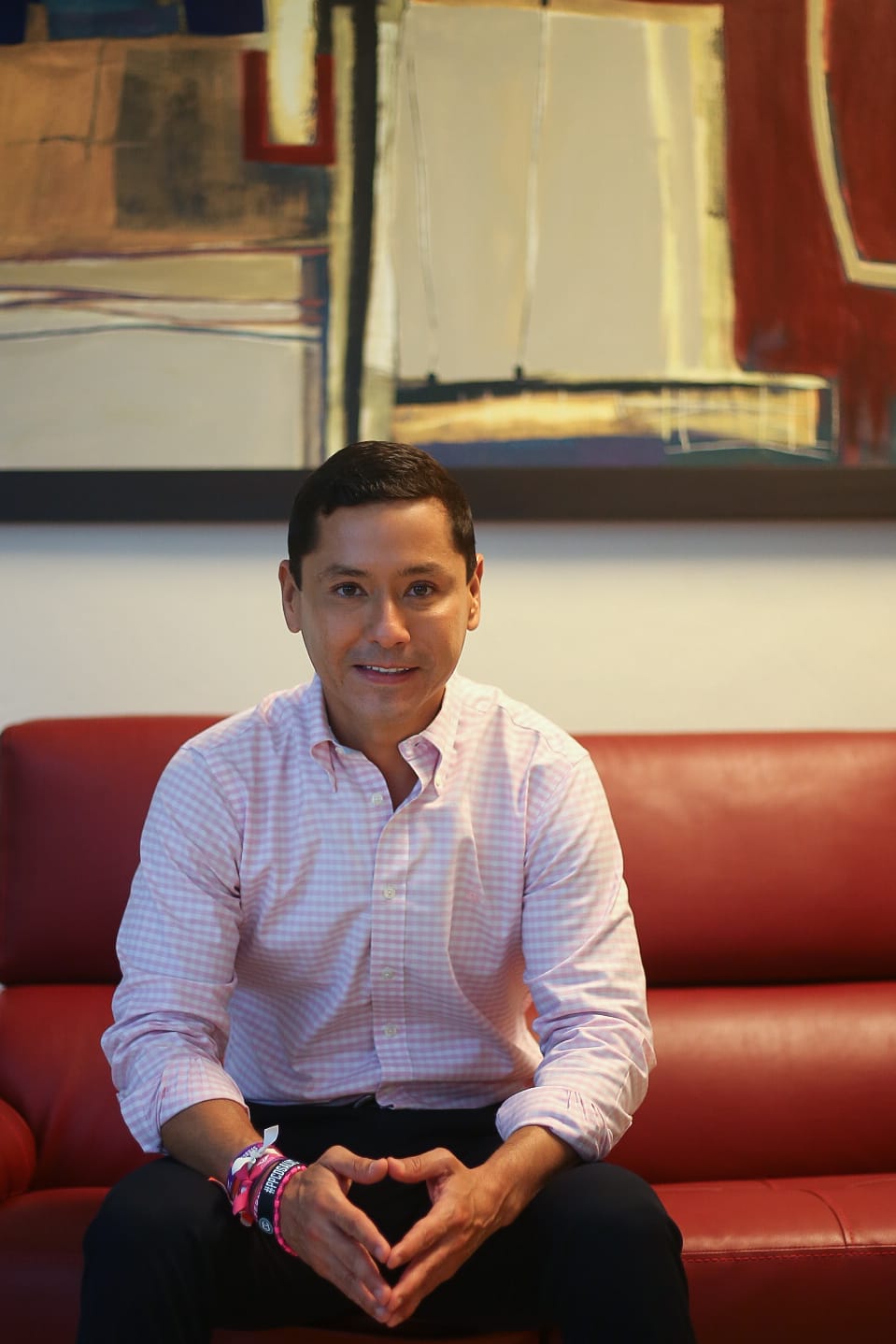 Eliseo Fernández, candidato de Movimiento Ciudadano a la gubernatura de Campeche. (Araceli López)