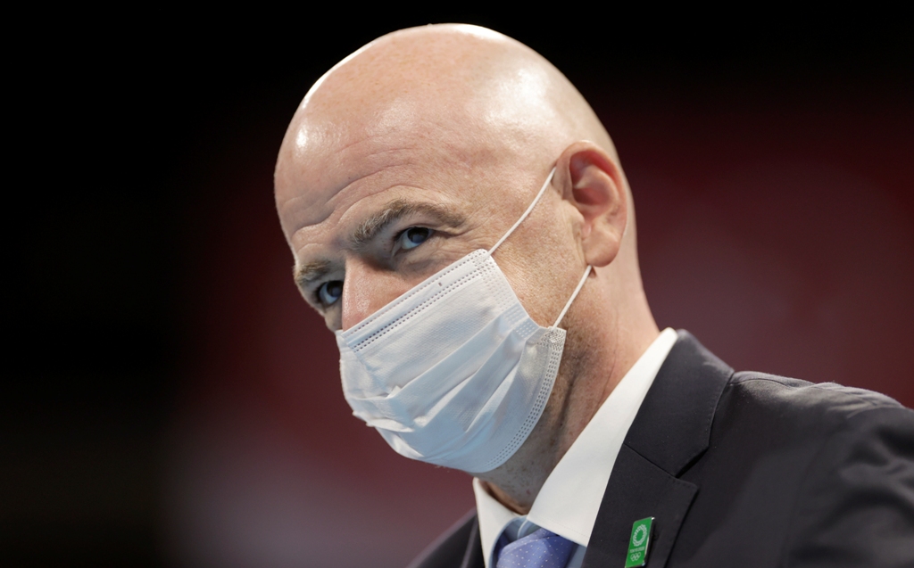 Gianni Infantino, presidente de la FIFA (Reuters)