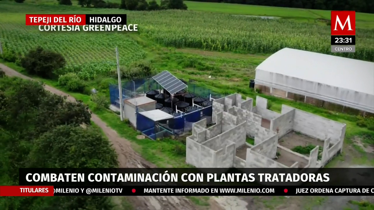 Acusan abandono de plantas de tratamiento en Tepeji del Rio, Hidalgo