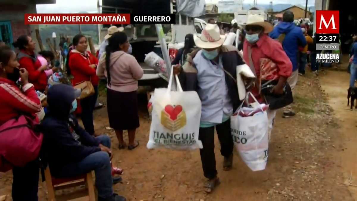En Guerrero instalaron el Tianguis del Bienestar
