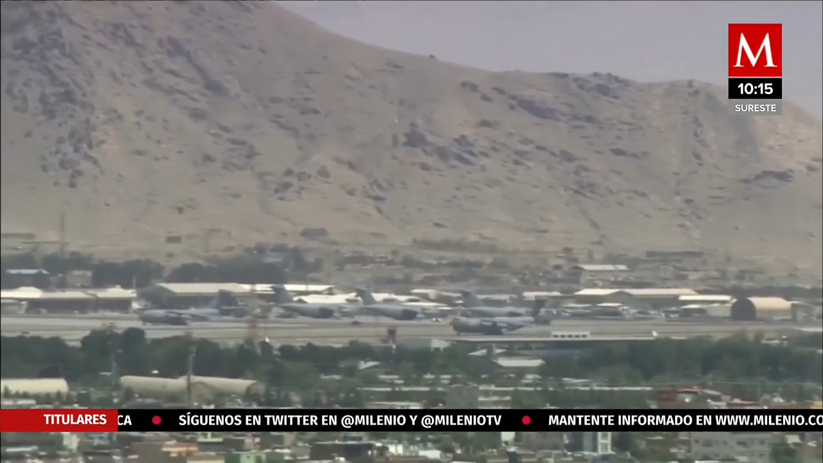 Explosión genera emergencia en aeropuerto de Kabul