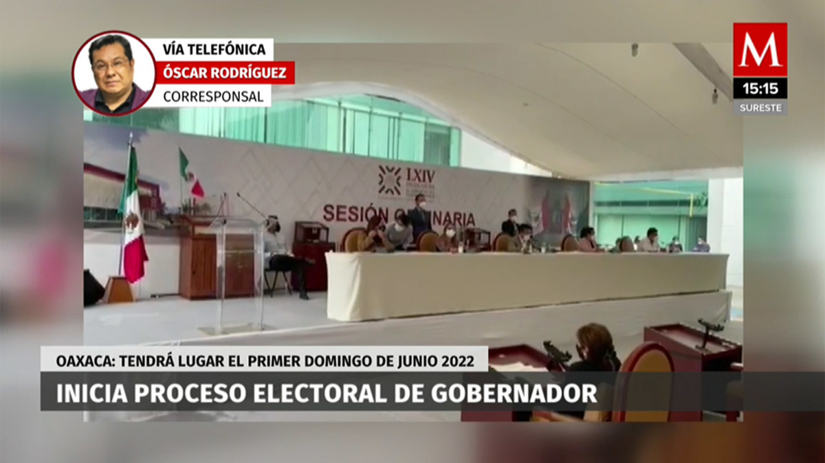 Inicia proceso electoral de gobernador  en Oaxaca