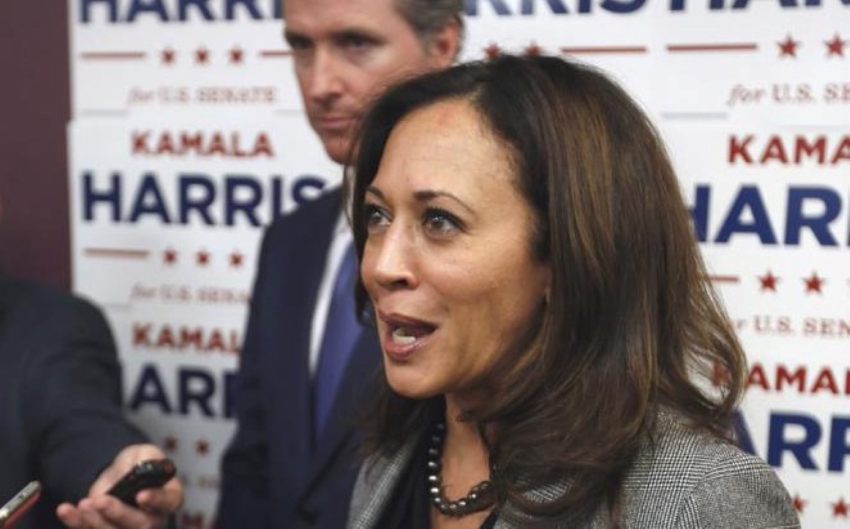Kamala Harris no se presentará el 27 de agosto en la Bahía de San Francisco junto a Newsom. (Foto/AP)