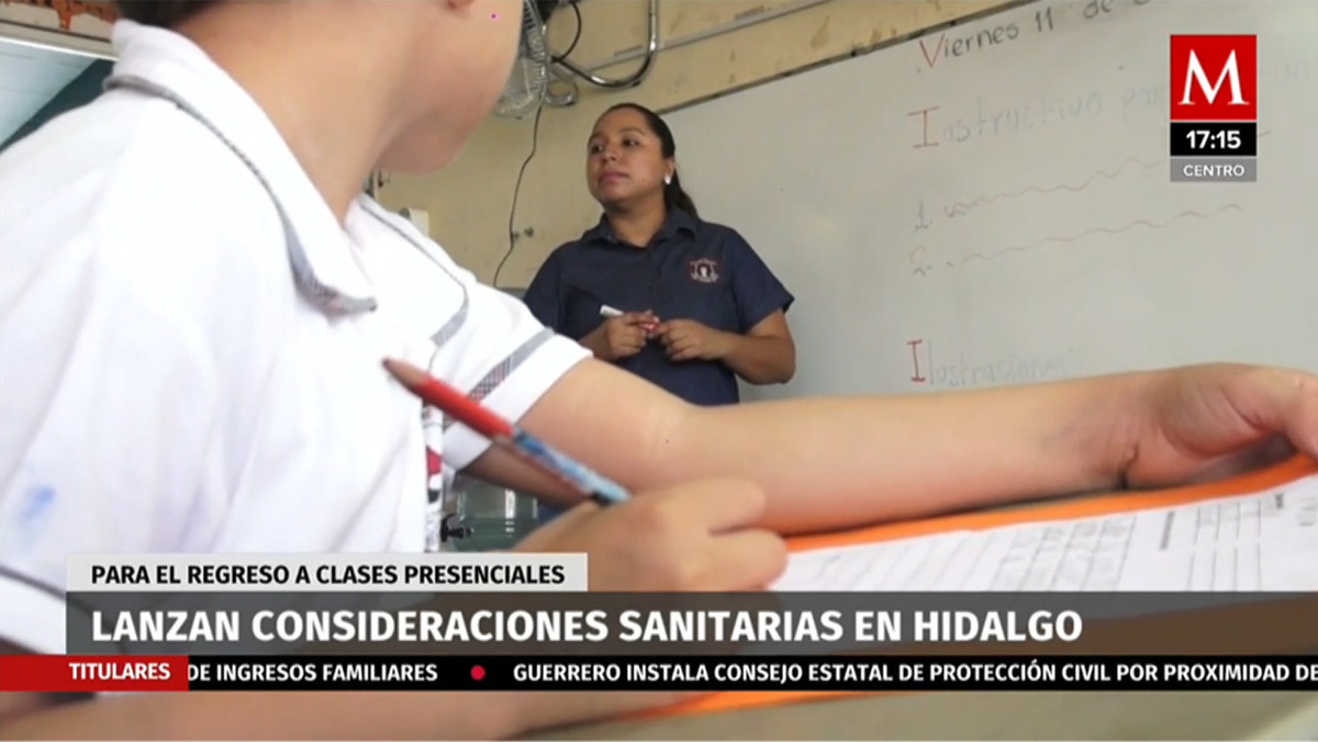 Lanzan consideraciones sanitarias en Hidalgo
