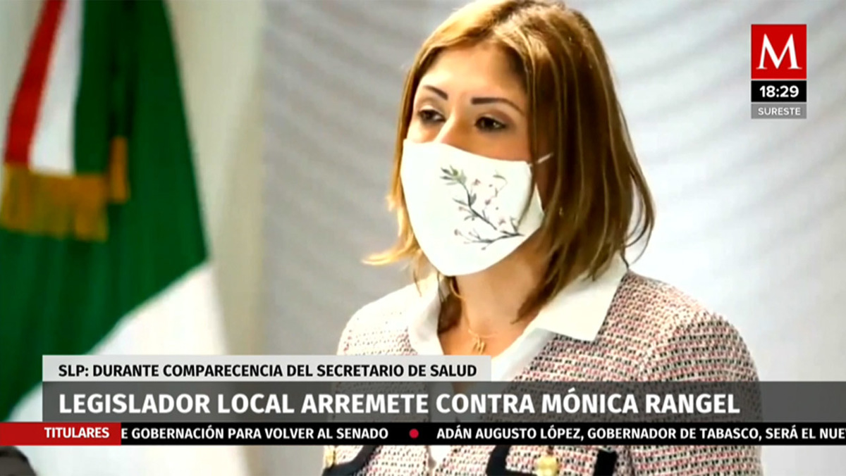 Legislador local arremete contra Mónica Rangel