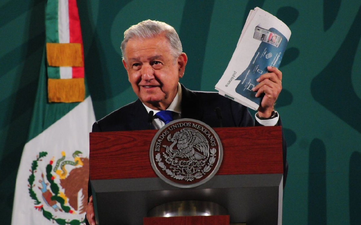 López Obrador durante su conferencia mañanera del 26 de agosto. (Cuartoscuro)