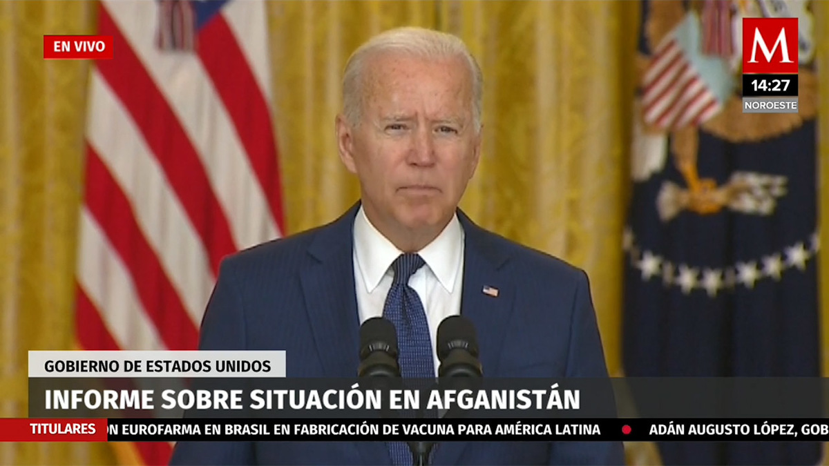 "No vamos a ser intimidados por terroristas": Joe Biden