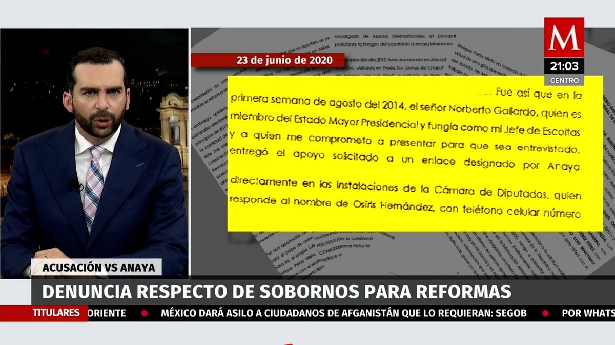 Qué declararon los testigos de la FGR contra Ricardo Anaya