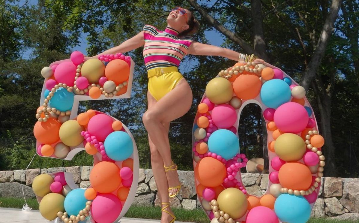 Thalía celebra sus 50 años (Instagram).