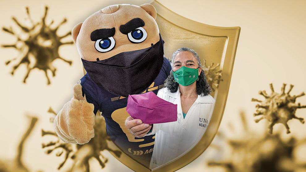 UNAM crea cubrebocas para inactivar el covid-19 | Erik Hubbard