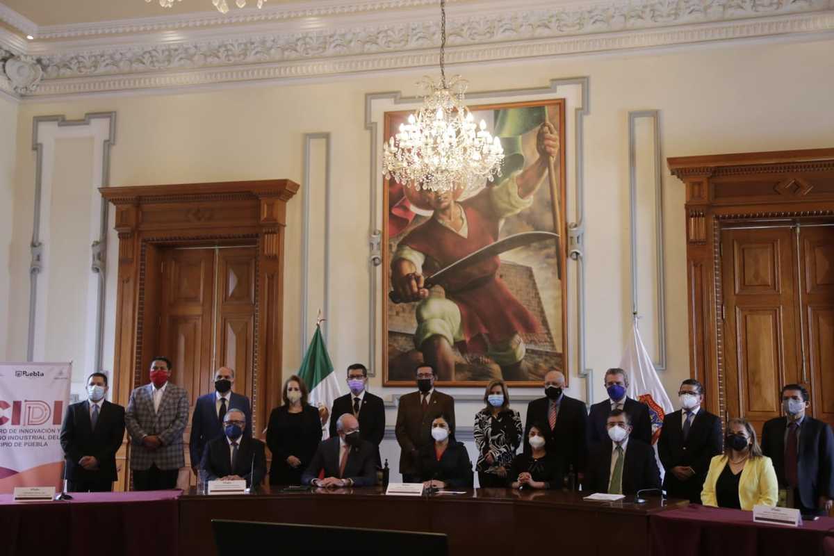 Centro de Innovación y Diseño Industrial será un legado: Claudia Rivera. (Andrés Lobato)