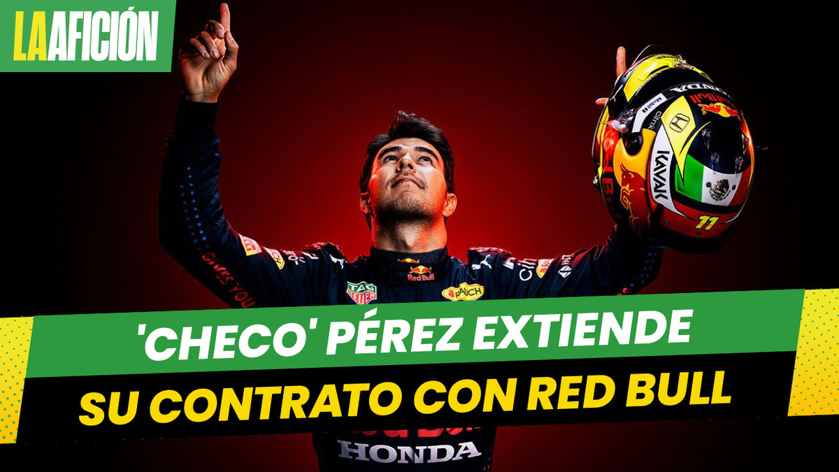 Checo Pérez seguirá con Red Bull para la temporada 2022