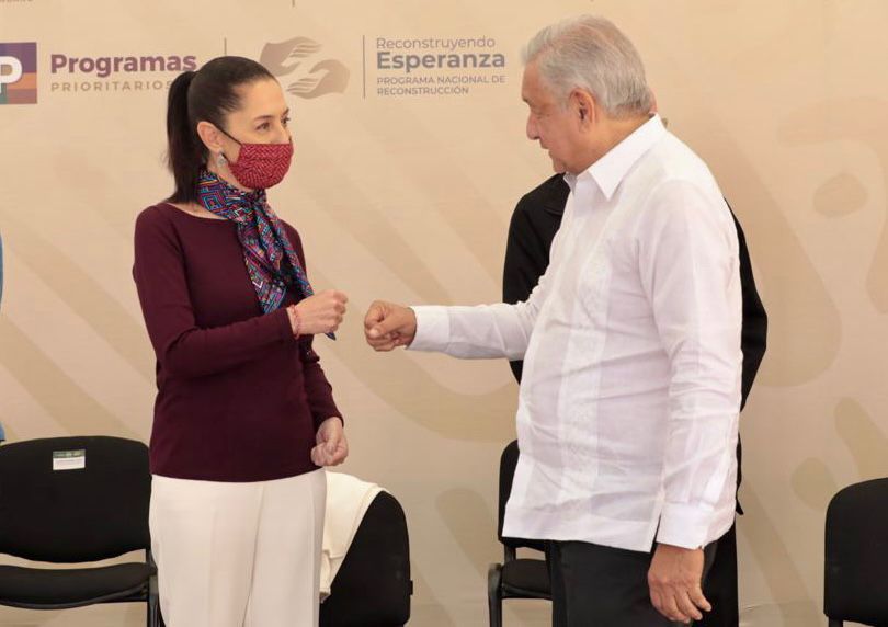 El Presidente y la jefa de Gobierno. (Especial)