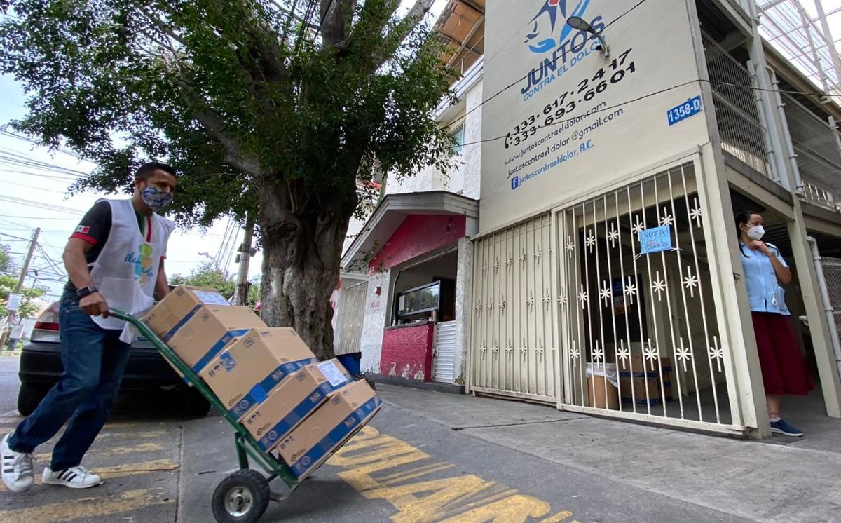 Fundaciones donan más de 5 mil dispositivos médicos para ayudar a personas vulnerables de Jalisco