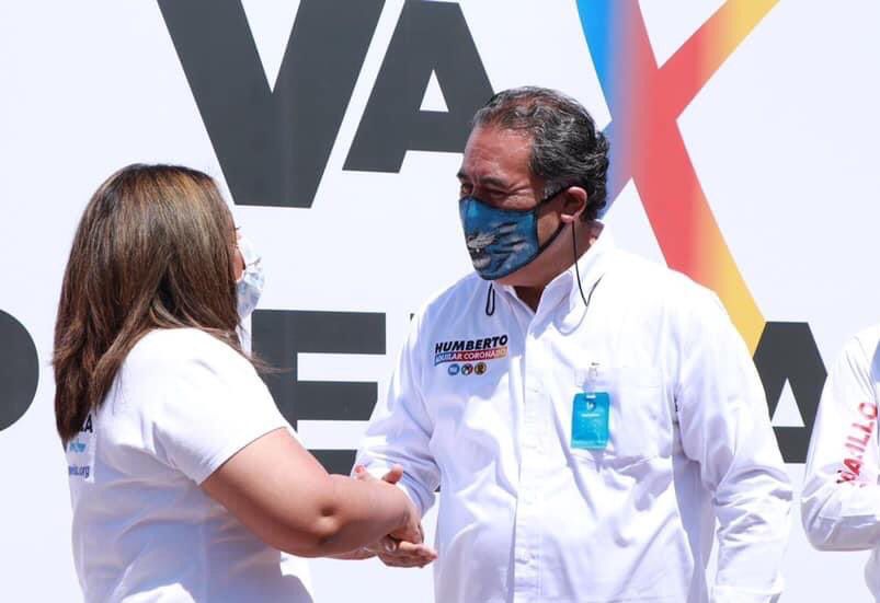 Genoveva Huerta refrendó su respaldo a Humberto Aguilar | Especial