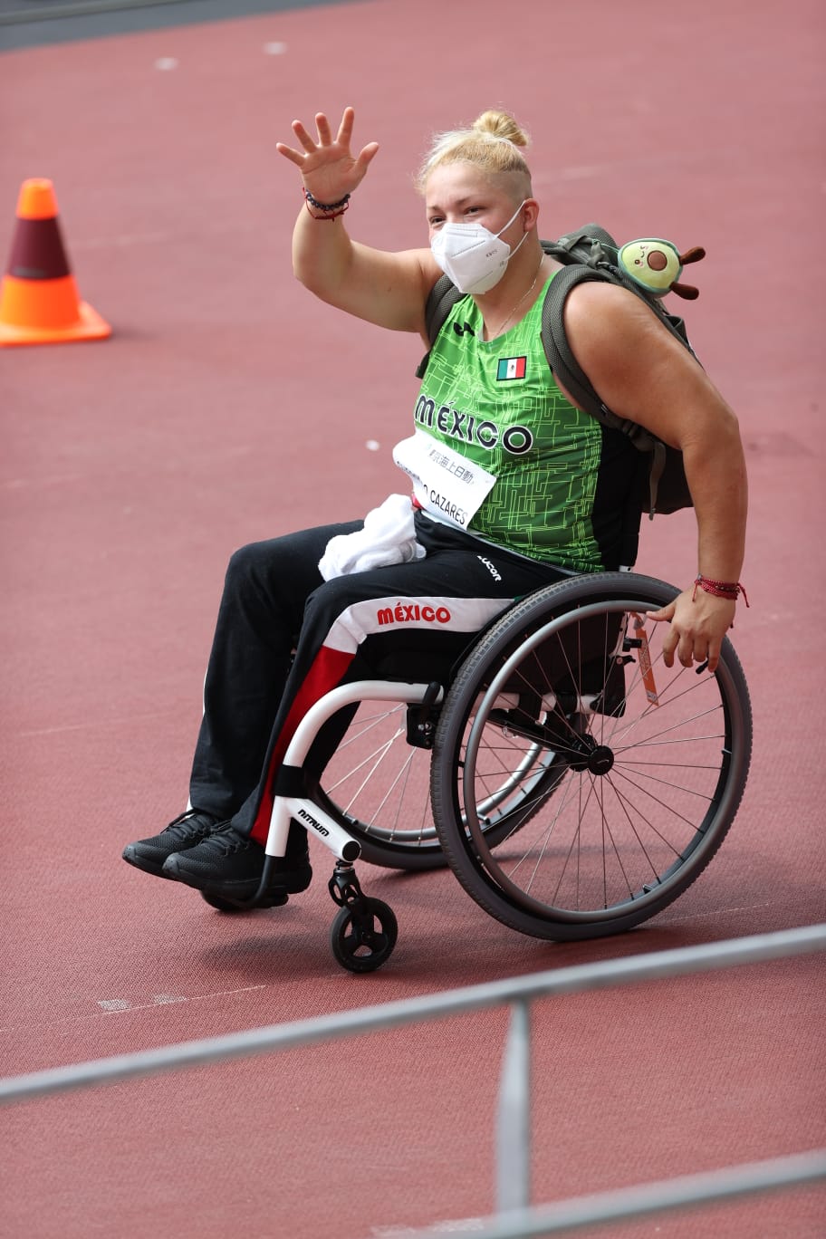 Rosa María Guerrero gana medalla de bronce en Paralímpicos de Tokio 2020 (Twitter @CONADE)