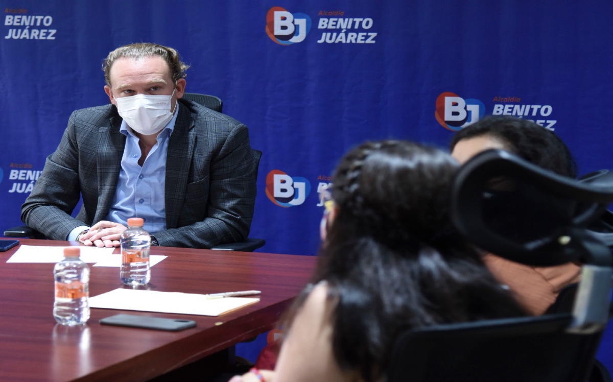 Santiago Taboada, alcalde de la Benito Juarez | Especial