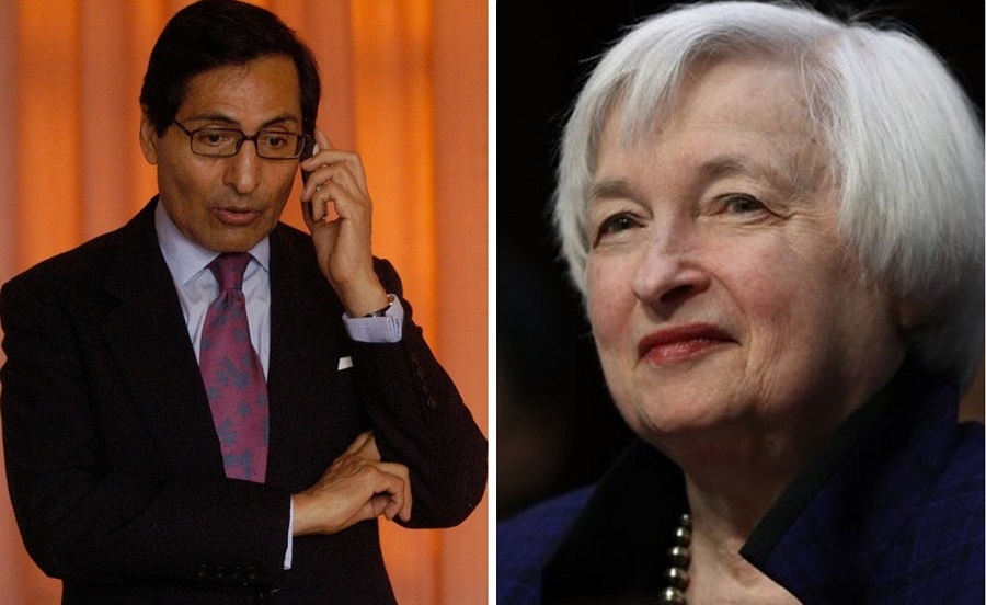 La secretaria Yellen felicitó a Ramírez de la O por su designación al frente de Hacienda.
