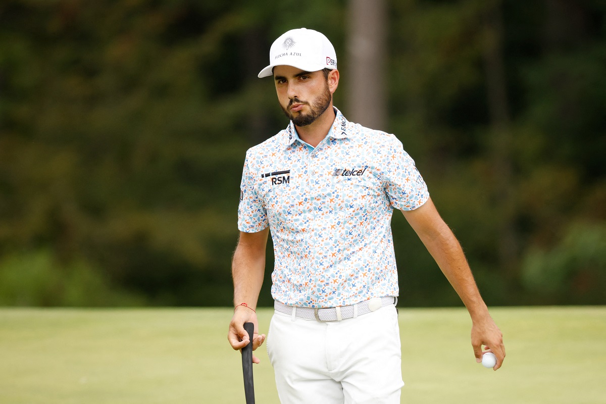 Abraham Ancer, golfista mexicano (AFP)