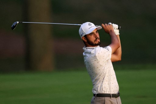 Abraham Anceren en el BMW Championship (AFP)