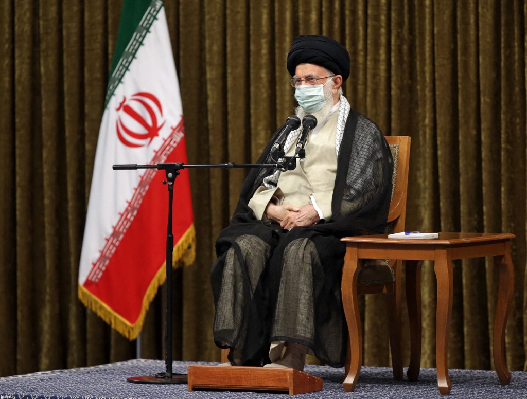 Ayatolá Alí Jamenei, el líder supremo de Irán. (AFP)