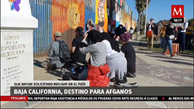 Baja California,destino para Afganos,Refugio