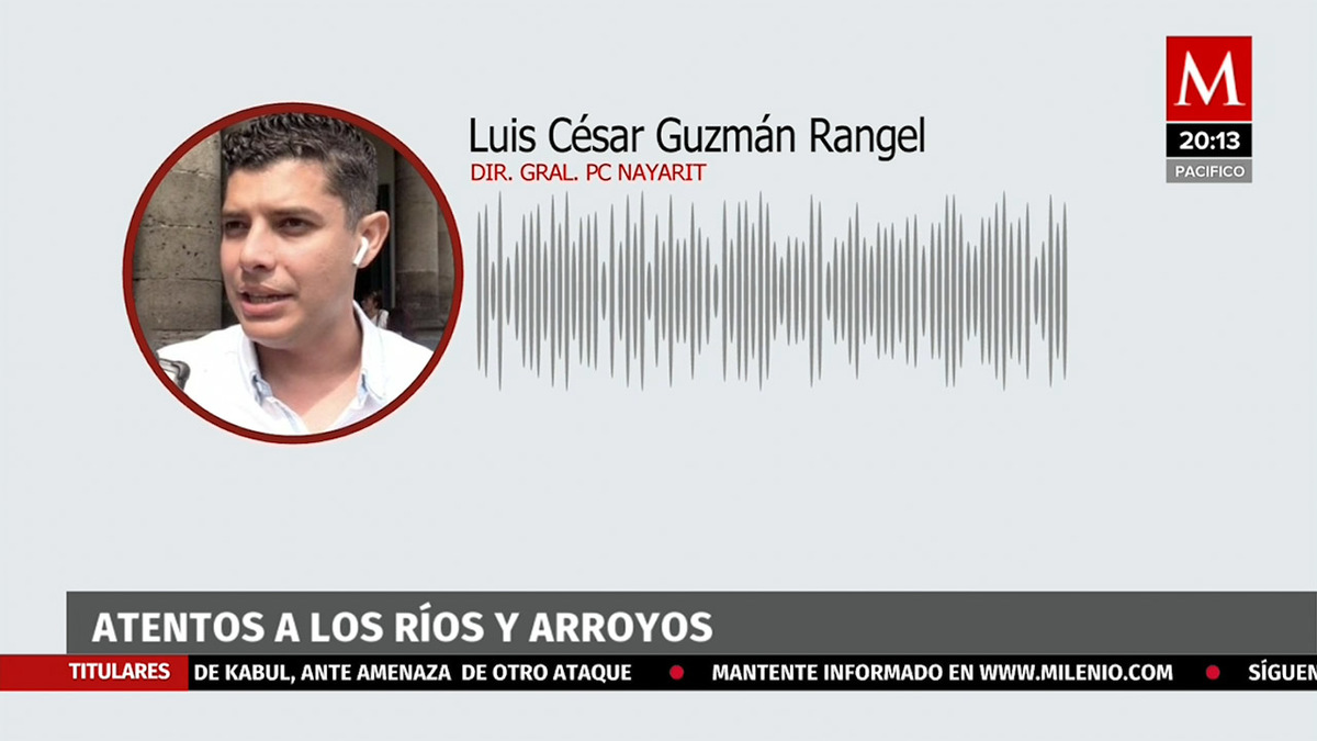 Protección Civil de Nayarit permanece atenta a ríos y arroyos