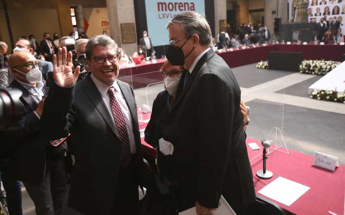 Monreal destaca labor de Ebrard en reunión plenaria de Morena- Grupo Milenio