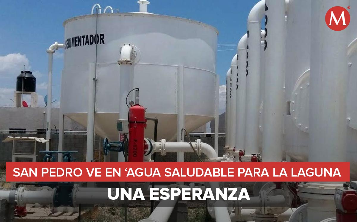 Agua Saludable para La Laguna. (Adriana Magallanes)