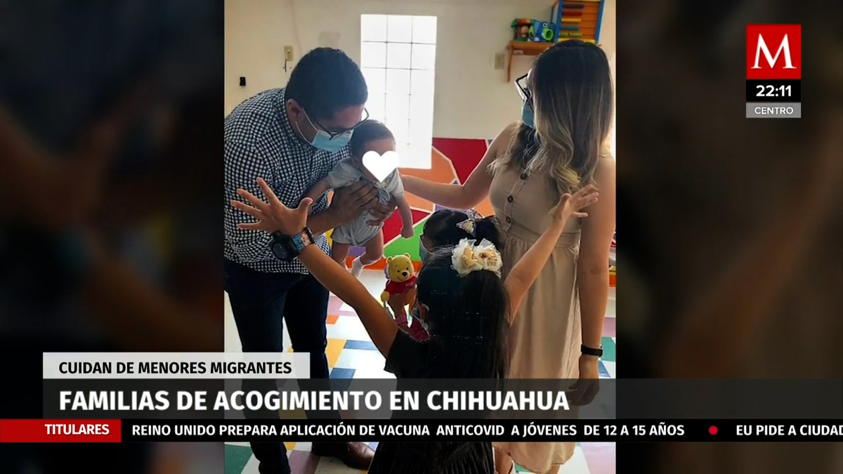 Familias de Chihuahua adoptan temporalmente a niños migrantes