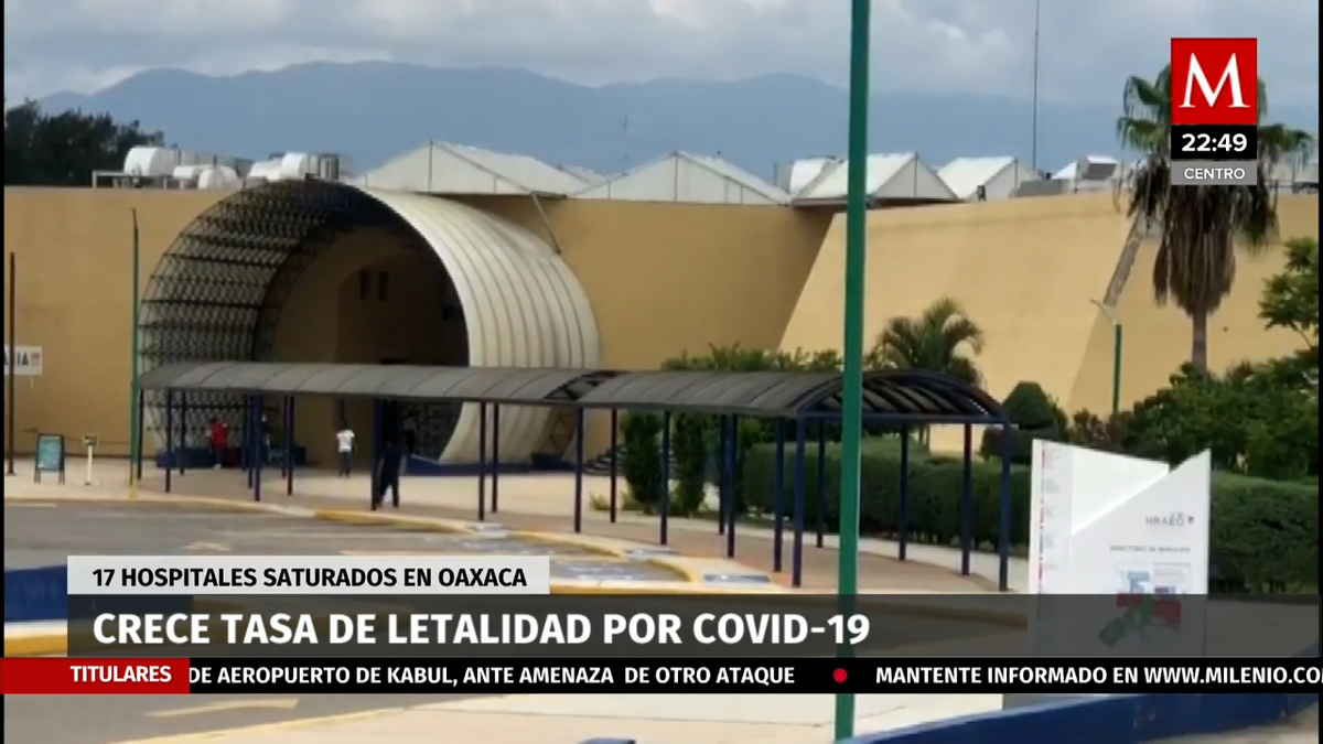 Oaxaca. Letalidad de covid-19 crece al 50 por ciento en 24 horas
