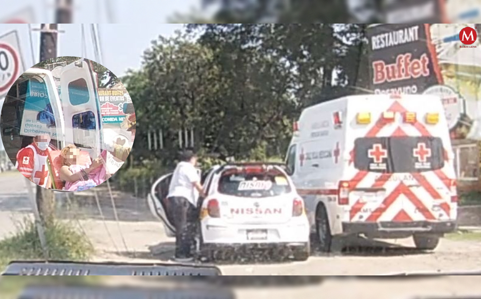 Bebé nace a bordo de Taxi (Jaime Maya)