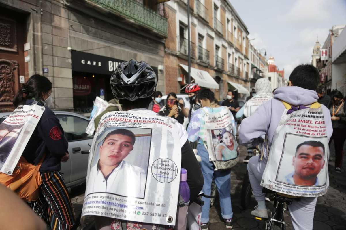 Colectivo Voz de los desaparecidos. (Andrés Lobato)