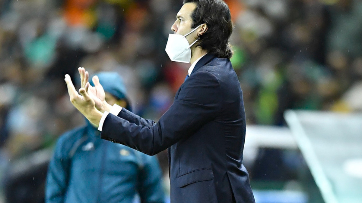 "He disfrutado el partido": Santiago Solari tras empate de América