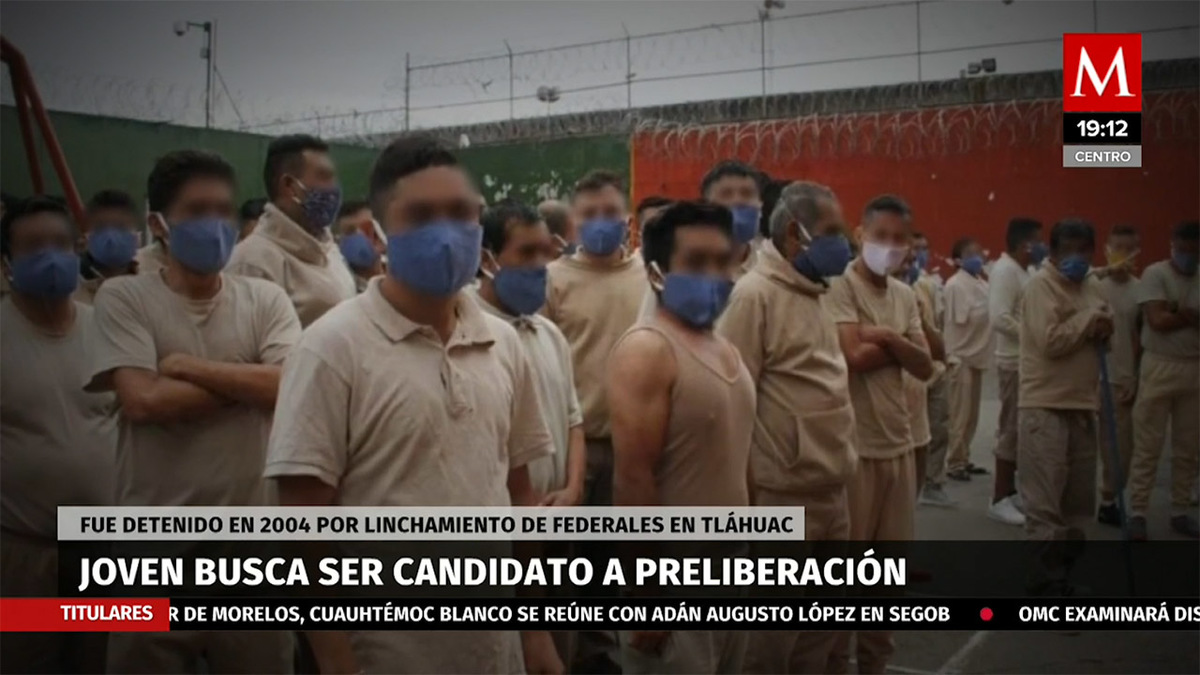 Joven busca ser candidato a preliberación