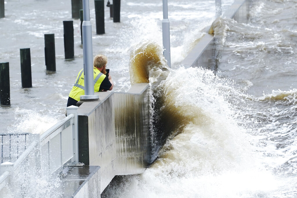 Luisiana y Mississippi están afectados por el paso del frente climático. | AP