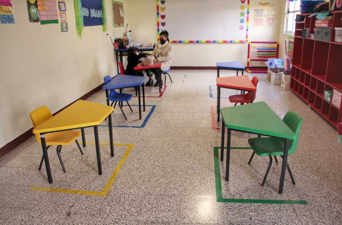 Regreso a clases en Puebla. (Melanie Torres)