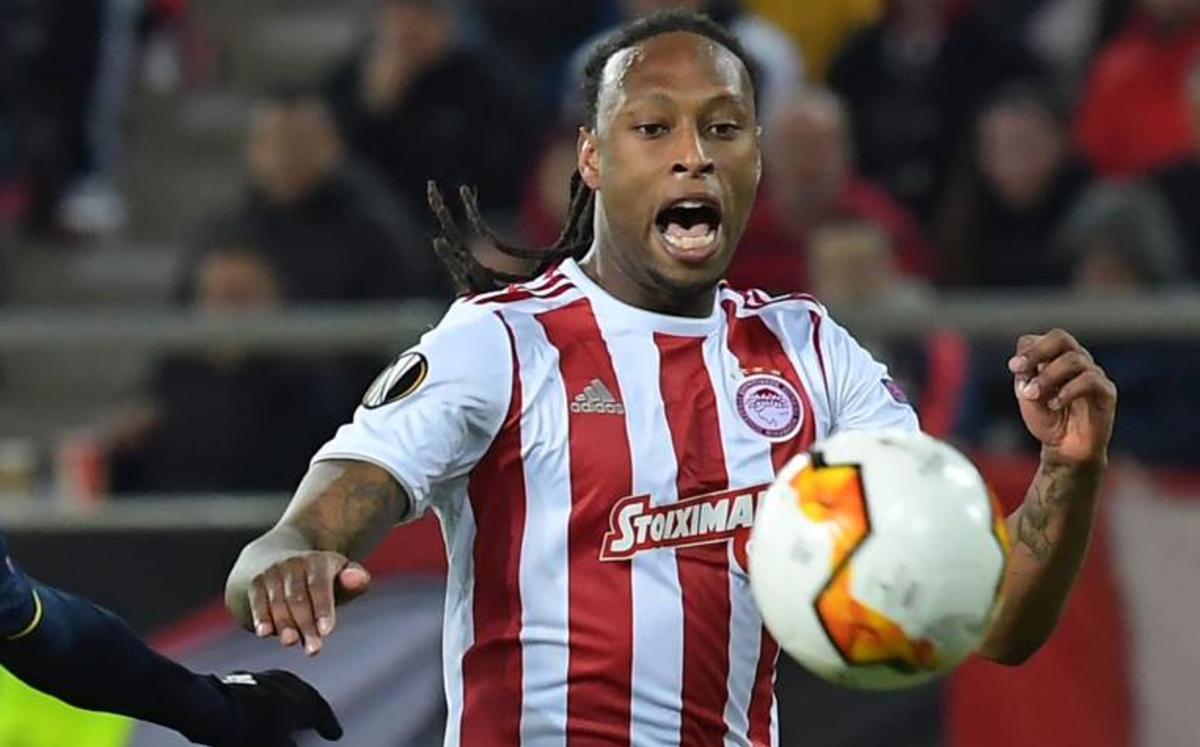 Rúben Semedo, jugador del Olympiacos (AFP)