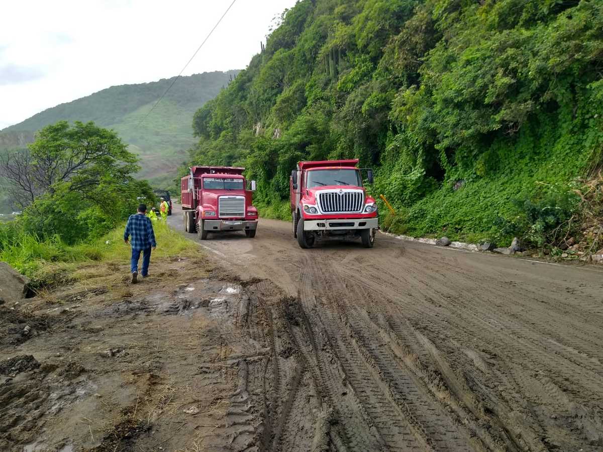Las rutas 15, 37, 40, 98, 134 y 200 en Colima, Durango, Guerrero, Jalisco, Michoacán, Nayarit y Sinaloa, resultaron afectadas. (Especial)