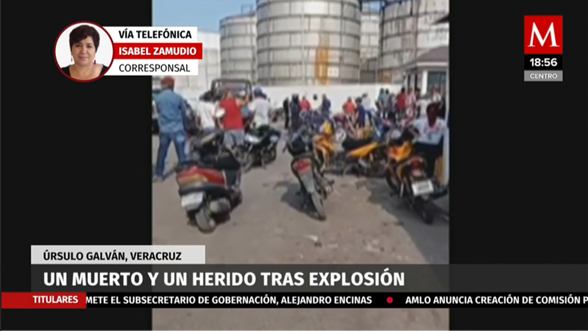 Un muerto y un herido tras explosión en ingenio de Veracruz