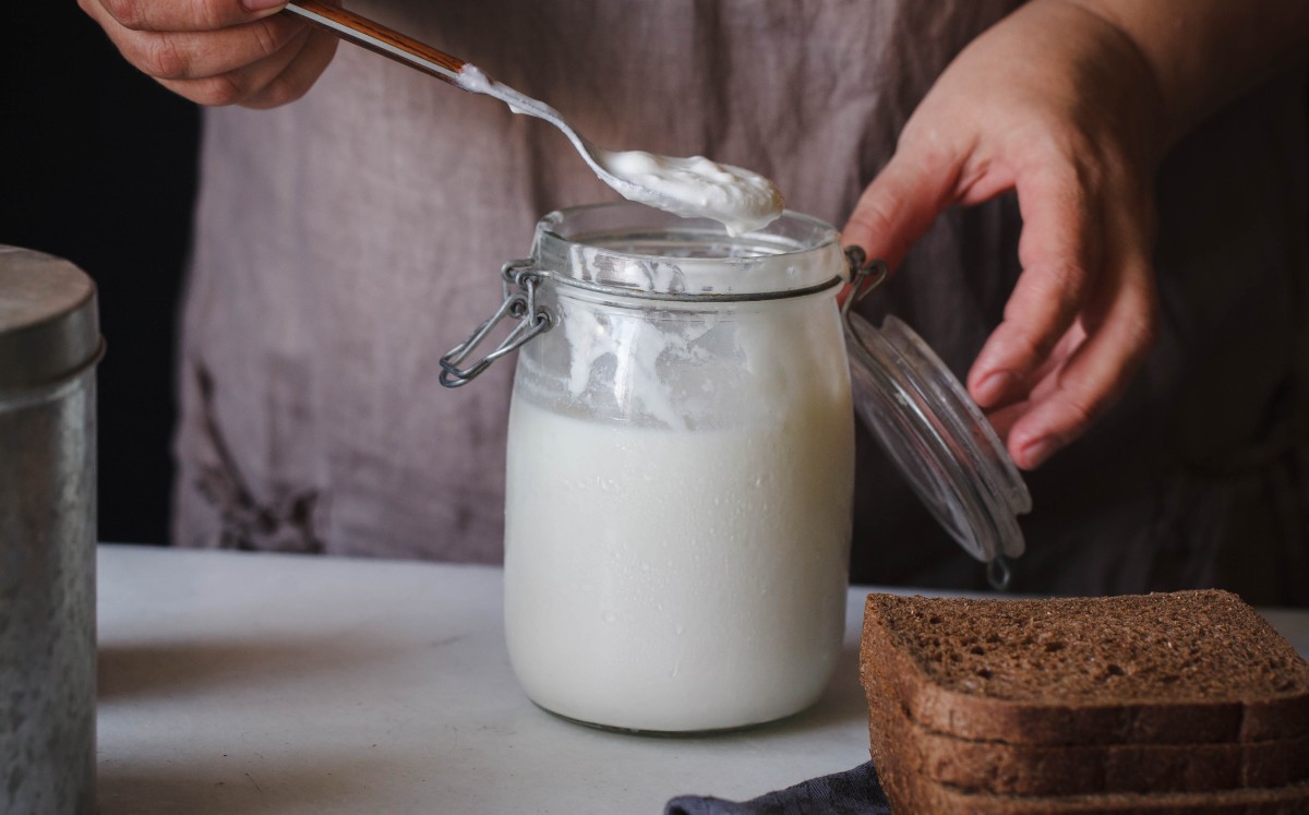 De qué está hecho el kéfir (Shutterstock).